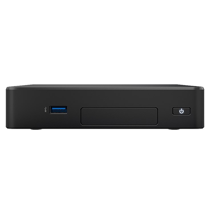 Intel NUC 8 Rugged Intel® Celeron® N N3350 4 GB LPDDR3-SDRAM 64 GB eMMC Mini PC Black