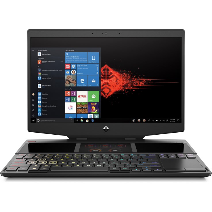 HP OMEN X 15-dg0008na Intel® Core™ i9 i9-9880H Laptop 39.6 cm (15.6") Full HD 32 GB DDR4-SDRAM 1 TB SSD NVIDIA® GeForce RTX™ 2080 Max-Q Wi-Fi 5 (802.11ac) Windows 10 Home Black