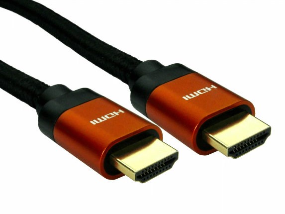 Cables Direct CDLHD8K-05CP HDMI cable 5 m HDMI Type A (Standard) 2 x HDMI Type A (Standard) Black, Orange