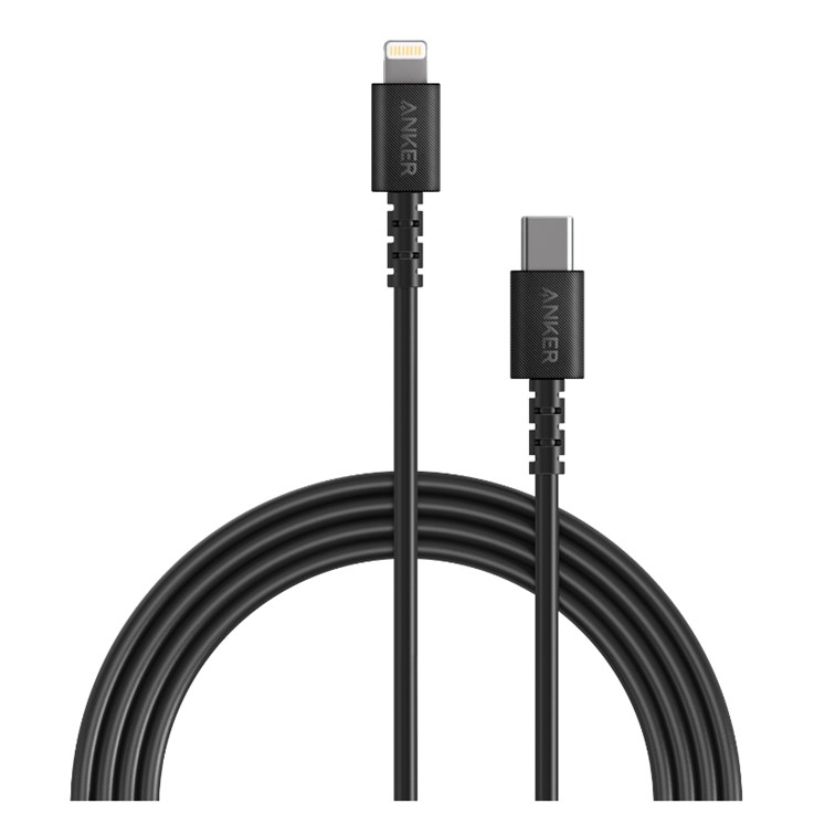 Anker A8612G11 lightning cable 0.9 m Black