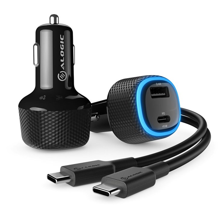 ALOGIC CRCA57 mobile device charger Universal Black Cigar lighter Auto