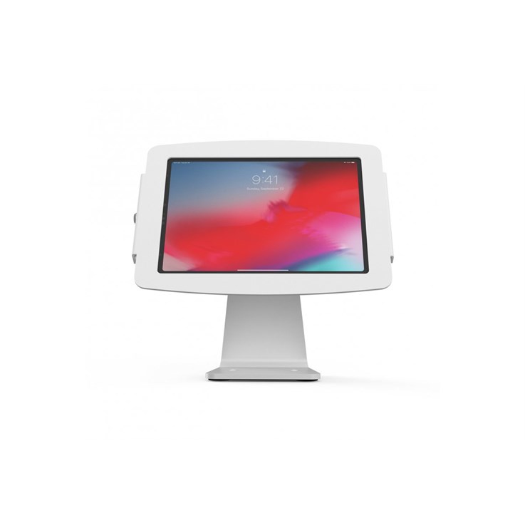 Compulocks iPad 10.2" Space Enclosure Rotating Counter Stand White