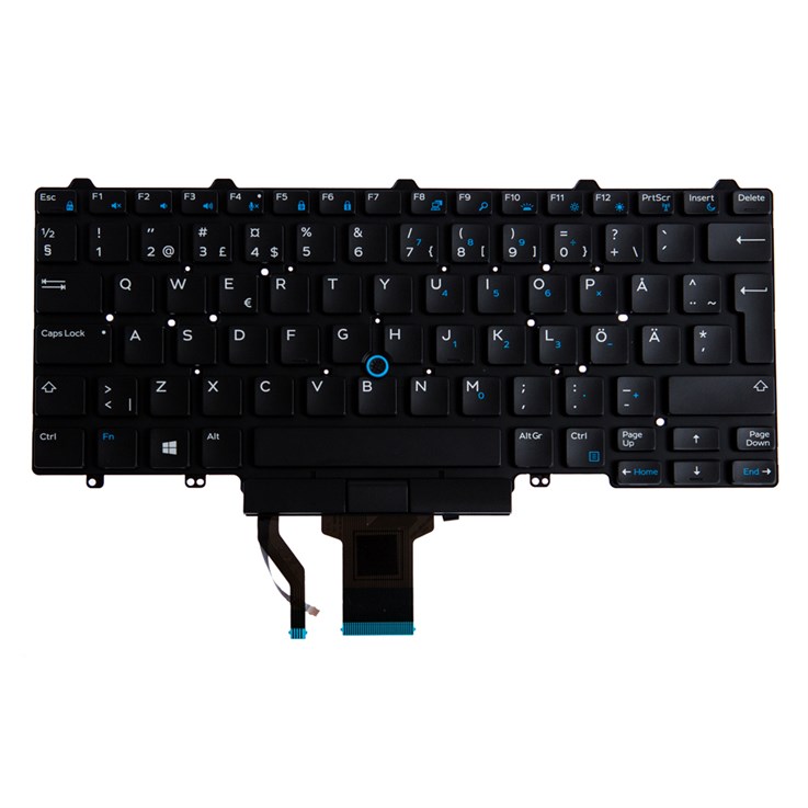 Origin Storage N/B KBD Latitude 5400 / 5401 Nordic 82 Keys Backlit DP