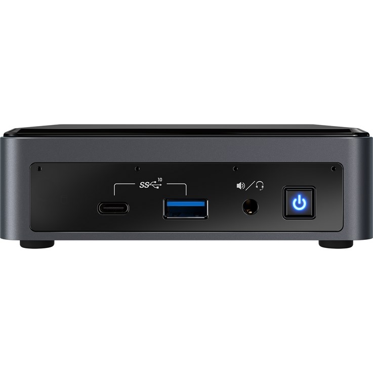 Intel NUC NUC10i7FNKN UCFF Black i7-10710U 1.1 GHz