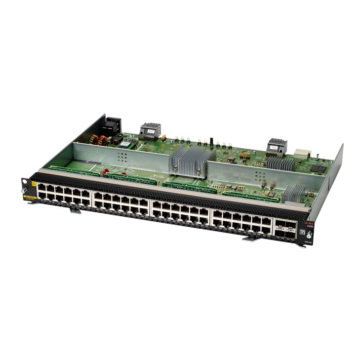 Aruba 6400 48-port 1GbE Class 6 PoE & 4-port SFP56 v2 network switch module Gigabit Ethernet