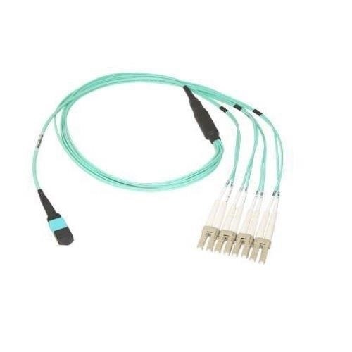 DELL 470-ABPG InfiniBand/fibre optic cable 5 m MPO 4x LC Aqua colour