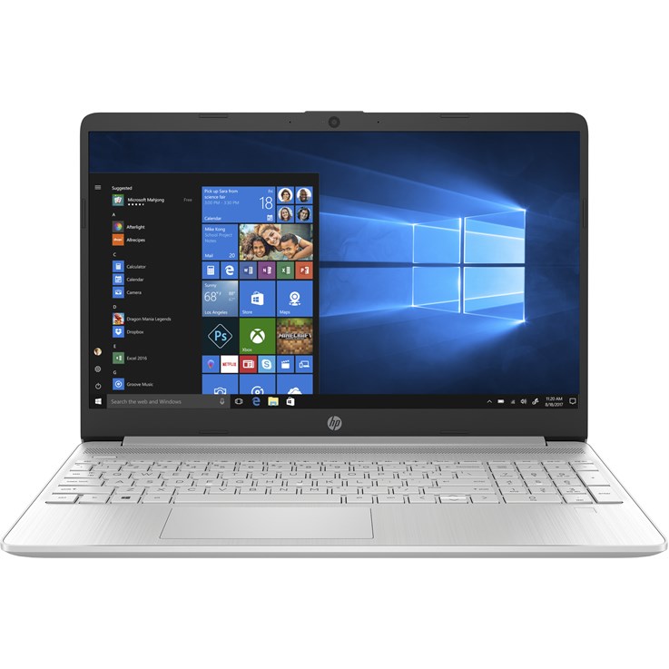HP 15s-fq1003na Intel® Core™ i5 i5-1035G1 Laptop 39.6 cm (15.6") Full HD 8 GB DDR4-SDRAM 512 GB SSD Wi-Fi 5 (802.11ac) Windows 10 Home Silver
