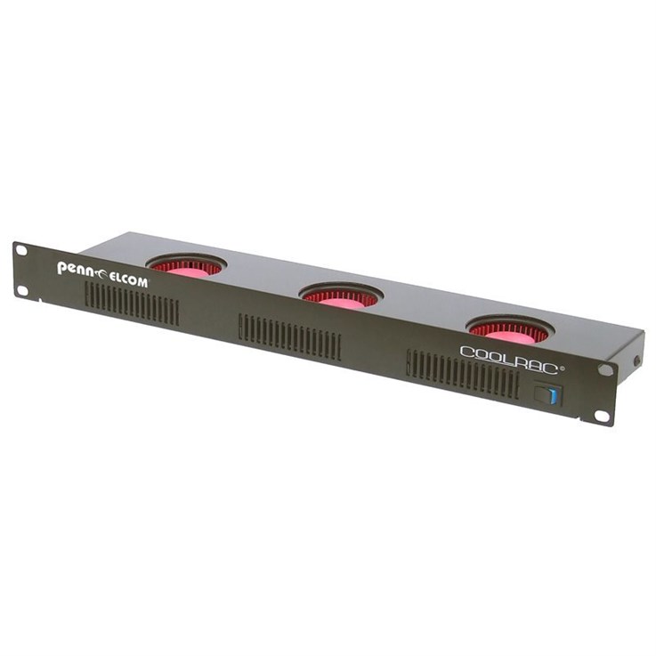 Penn Elcom COOLRAC-B rack accessory Fan panel