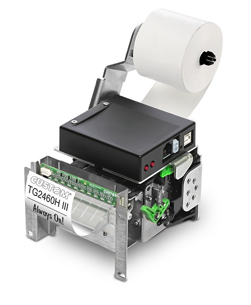 CUSTOM TG2460HIII 203 x 203 DPI Wired Direct thermal POS printer