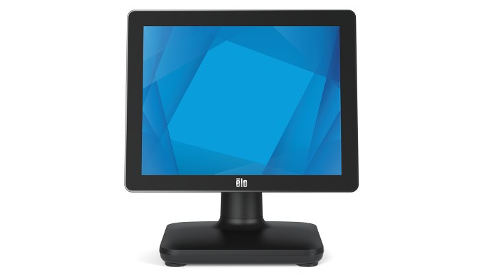 Elo Touch Solutions E931706 POS system All-in-One 3.1 GHz i3-8100T 38.1 cm (15") 1024 x 768 pixels Touchscreen Black