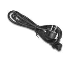CUSTOM 26100000010032 power cable Black 2 m