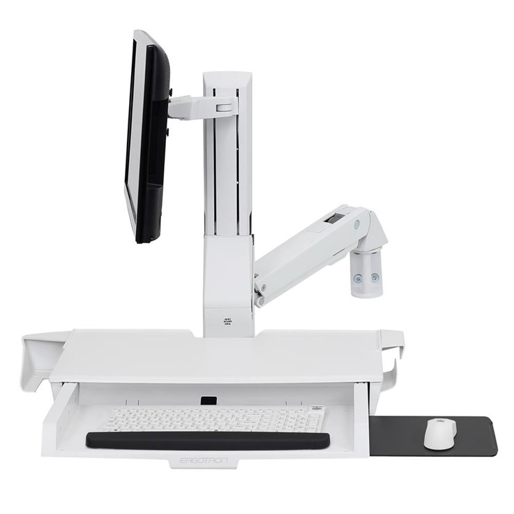 Ergotron SV Combo White Flat panel Multimedia stand