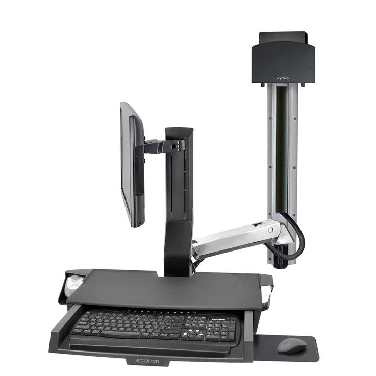 Ergotron SV Combo Aluminium PC Multimedia stand