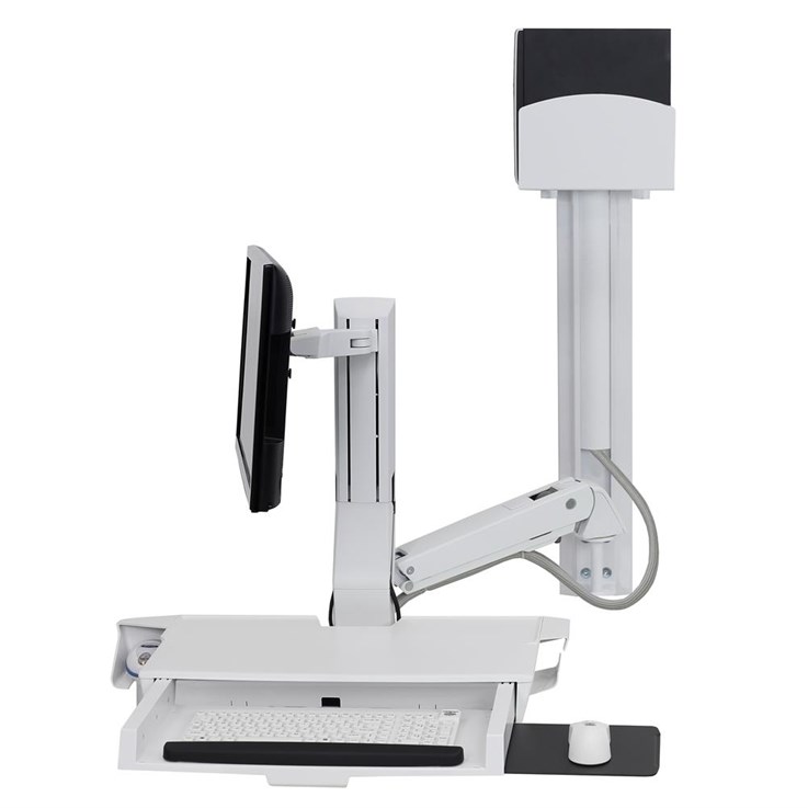 Ergotron SV Combo White PC Multimedia stand