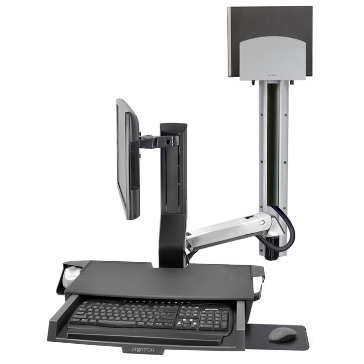 Ergotron SV Combo Aluminium PC Multimedia stand