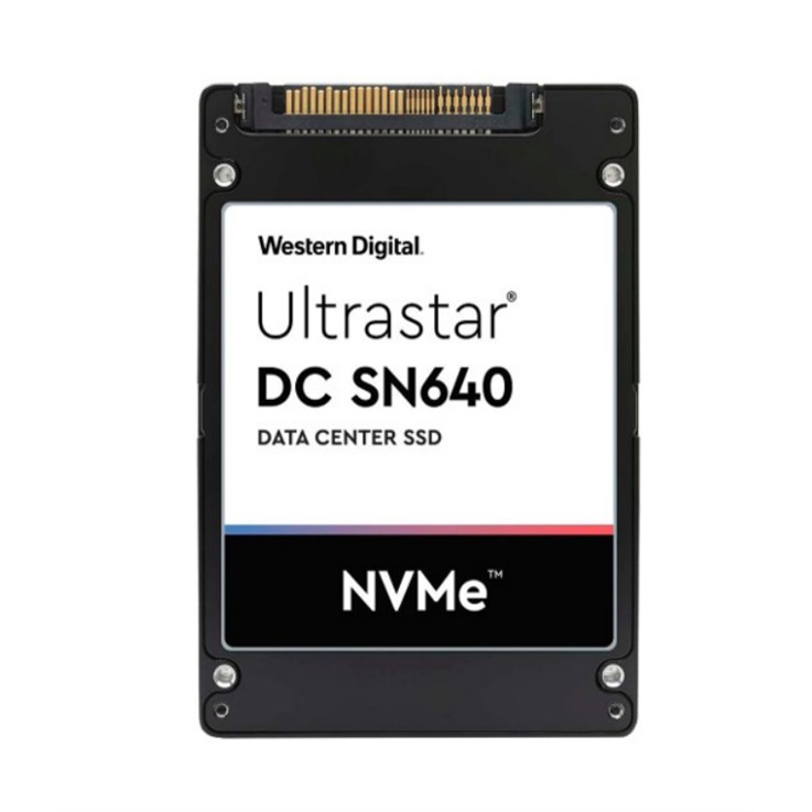 Western Digital Ultrastar DC SN640 1.92 TB 2.5" PCI Express 3.1 NVMe 3D TLC NAND
