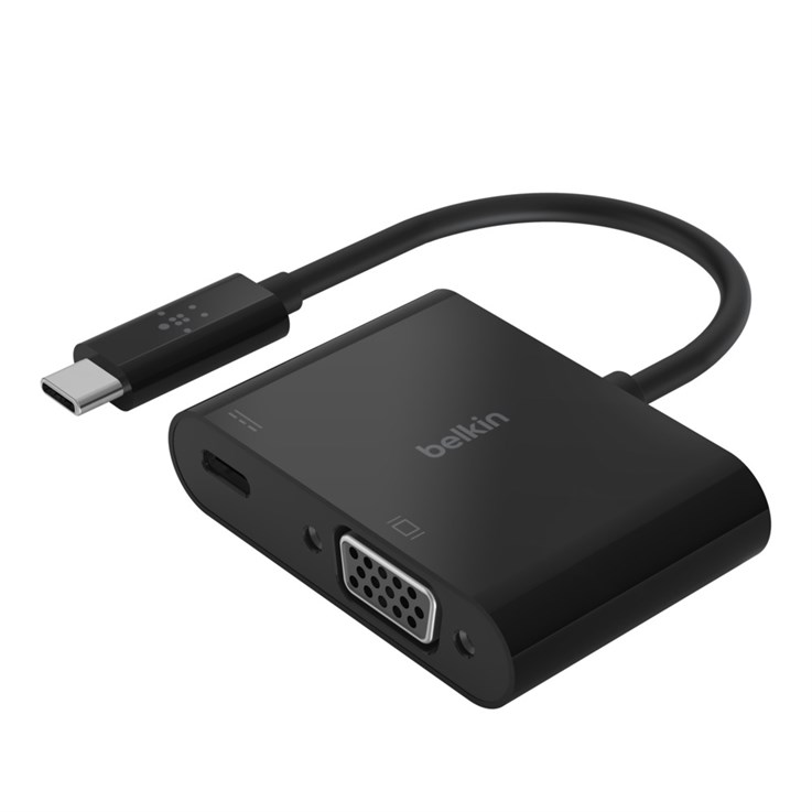Belkin AVC001BTBK laptop dock/port replicator USB 3.2 Gen 1 (3.1 Gen 1) Type-C Black