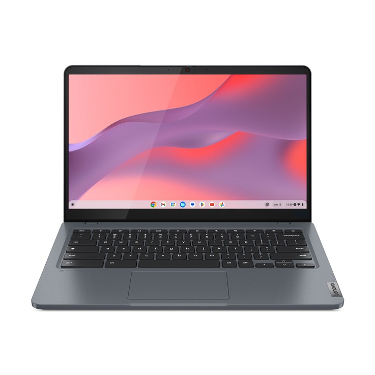 Lenovo IdeaPad Slim 3 Chrome 14IAN8 Intel Core i3 N-series i3-N305 Chromebook 35.6 cm (14") Full HD 8 GB LPDDR5-SDRAM 256 GB eMMC Wi-Fi 6E (802.11ax) ChromeOS Grey