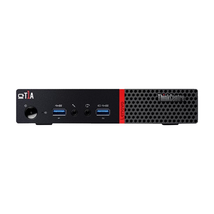 T1A Lenovo ThinkCentre M900q Refurbished Intel® Core™ i5 i5-6500T 16 GB DDR4-SDRAM 256 GB SSD Windows 10 Pro Mini PC Black
