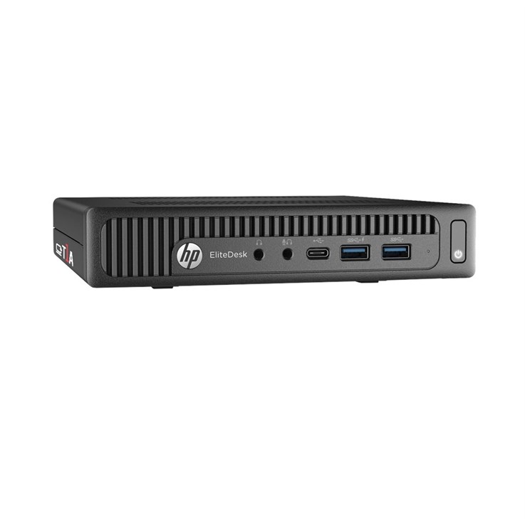 T1A HP EliteDesk 800 G2 Refurbished Intel® Core™ i5 i5-6500 8 GB DDR4-SDRAM 240 GB SSD Windows 10 Pro Mini PC Black