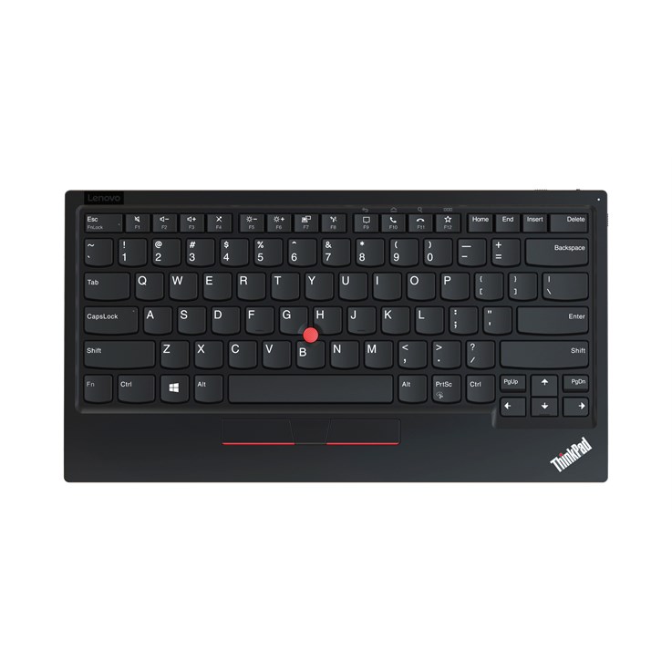 Lenovo 4Y40X49493 keyboard Universal RF Wireless + Bluetooth QWERTY US English Black