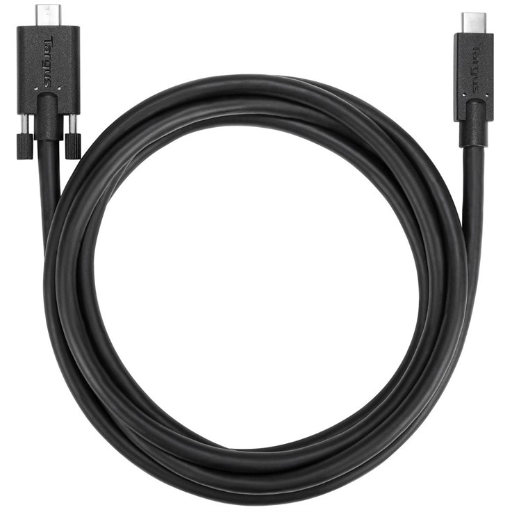Targus ACC1122GLX USB cable USB 3.2 Gen 1 (3.1 Gen 1) 1.8 m USB C Black
