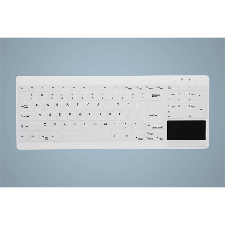 Active Key AK-C7412 keyboard Industrial USB UK English White