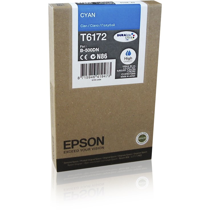 Epson Ink Cartridge HC Cyan 7k