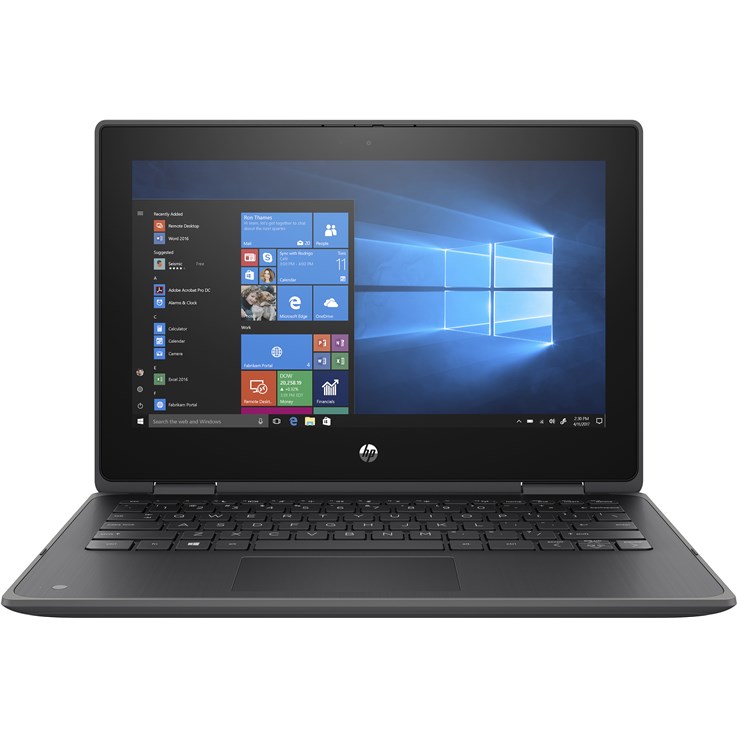 HP ProBook x360 11 G5 Intel® Celeron® N N4020 Hybrid (2-in-1) 29.5 cm (11.6") Touchscreen HD 4 GB DDR4-SDRAM 64 GB eMMC Wi-Fi 5 (802.11ac) Windows 10 Pro Grey