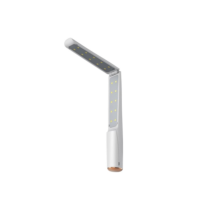V7 UV Sterilizer, 59S Portable UV Sterilizer 3min. Quick Sterilization 99.9% with 20 Beads LED Lamp, Foldable and Rechargeable, includes a carrying bag.