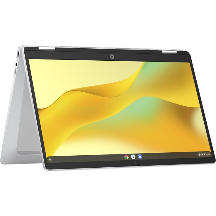 HP Chromebook x360 14b-cd0002na Intel® N N100 35.6 cm (14") Touchscreen HD 4 GB LPDDR5-SDRAM 128 GB eUFS Wi-Fi 6 (802.11ax) ChromeOS
