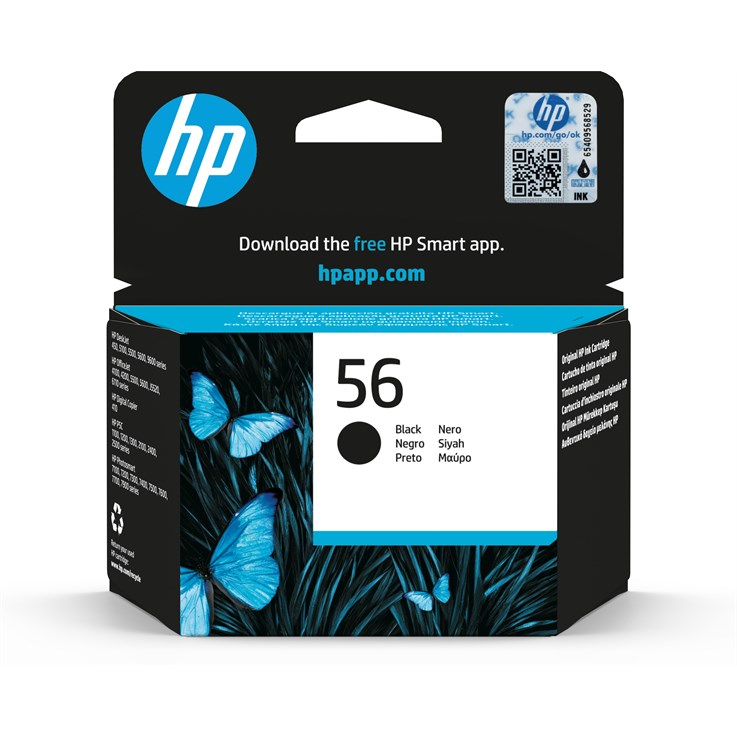 HP 56 Black Original Ink Cartridge