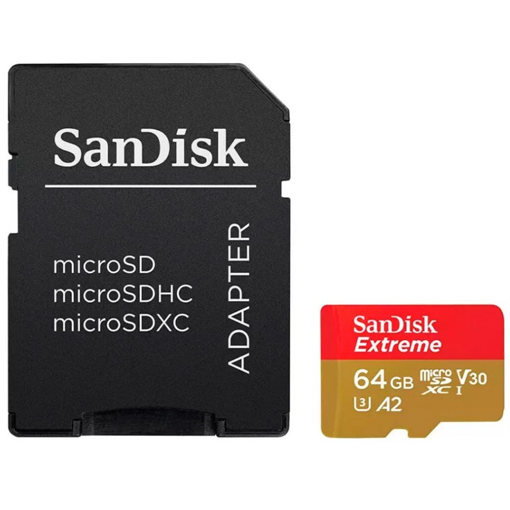 SanDisk Extreme PLUS 64 GB MicroSDXC Class 10