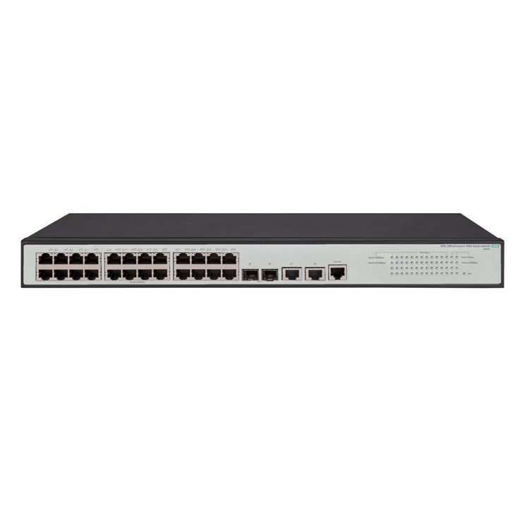 HPE OfficeConnect 1950 24G 2SFP+ 2XGT Managed L3 Gigabit Ethernet (10/100/1000) 1U Grey