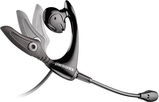 POLY MS200 Headset Wired Office/Call center Black