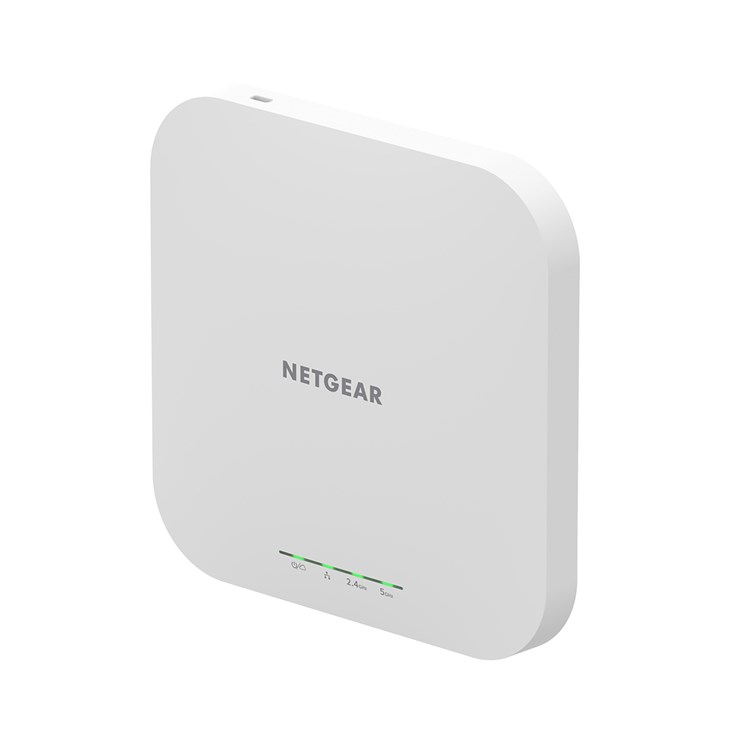 NETGEAR Insight Cloud Managed WiFi 6 AX1800 Dual Band Access Point (WAX610) 1800 Mbit/s White Power over Ethernet (PoE)