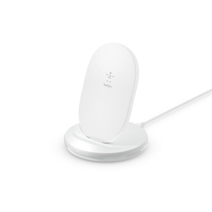 Belkin WIB002MYWH mobile device charger Smartphone, Smartwatch White AC Wireless charging Fast charging Indoor