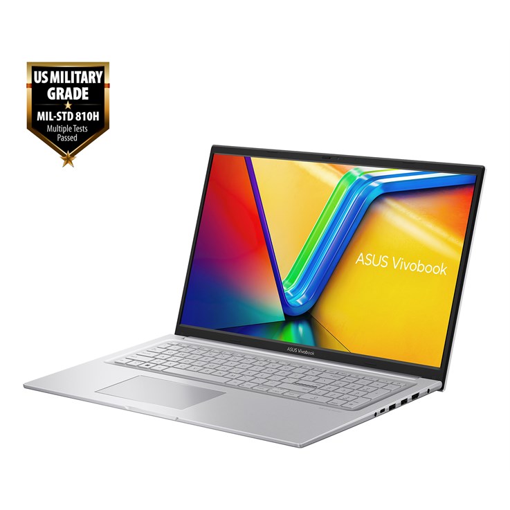 ASUS Vivobook 17 X1704ZA-AU020W Intel® Core™ i5 i5-1235U Laptop 43.9 cm (17.3") Full HD 8 GB DDR4-SDRAM 512 GB SSD Wi-Fi 5 (802.11ac) Windows 11 Home Silver