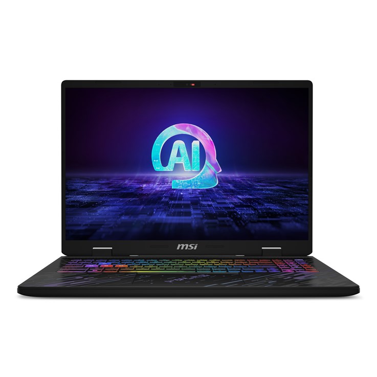 MSI Pulse 16 AI C1V Intel Core Ultra 7 155H Laptop 40.6 cm (16") Quad HD+ 16 GB DDR5-SDRAM 1 TB SSD NVIDIA GeForce RTX 4060 Wi-Fi 6E (802.11ax) Windows 11 Home Black