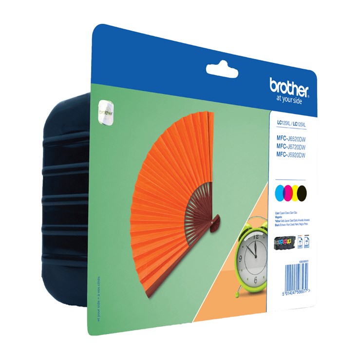 Brother LC129XLVALBP ink cartridge 1 pc(s) Original Black, Cyan, Magenta, Yellow