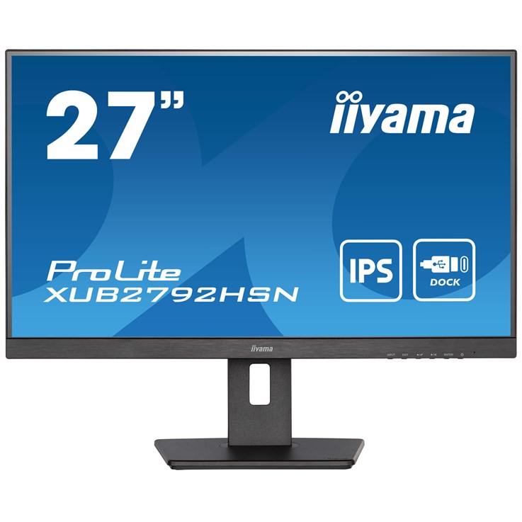 iiyama ProLite XUB2792HSN-B5 (EOL) computer monitor 68.6 cm (27") 1920 x 1080 pixels Full HD LED Black