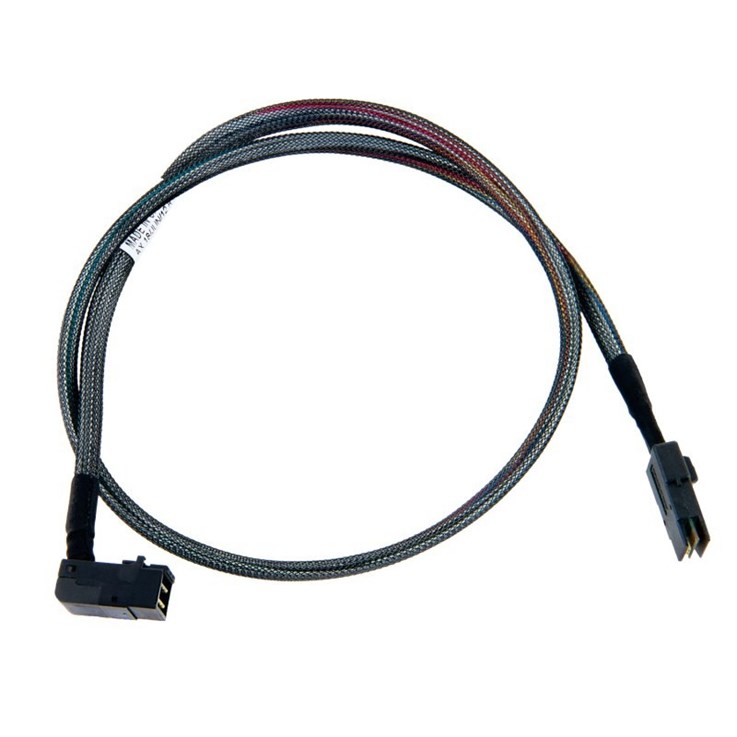 Microchip Technology 2280200-R Serial Attached SCSI (SAS) cable 0.8 m 6 Gbit/s Black