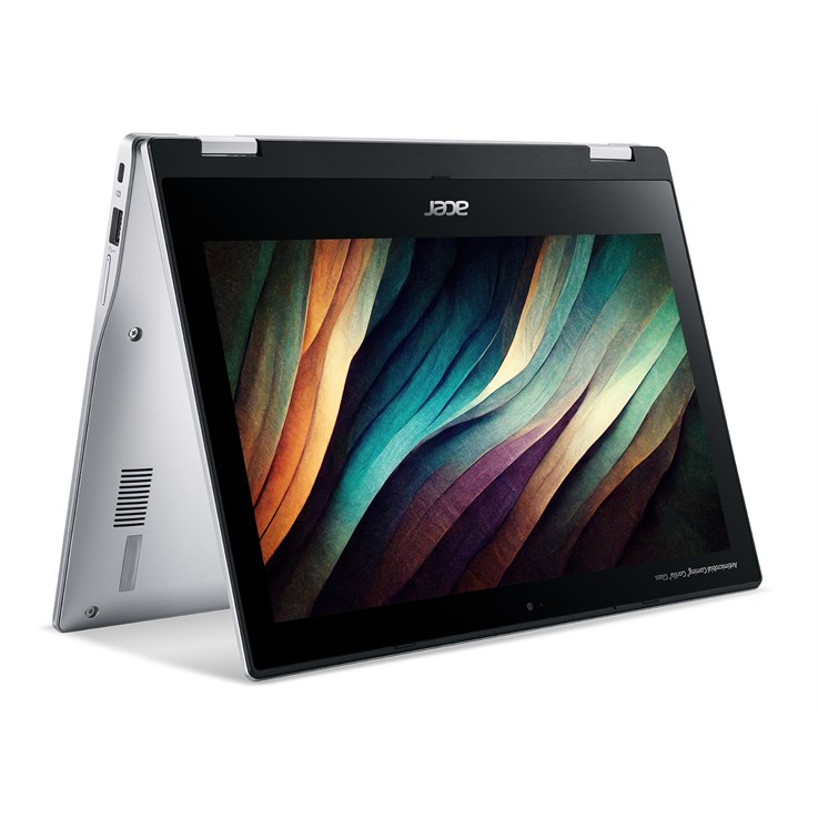 Acer Chromebook Spin 311 CP311-3H Convertible Laptop - MTK MT8183, 4GB, 64GB eMMC, Integrated Graphics, 11.6" HD Touchscreen, Chrome OS, Silver