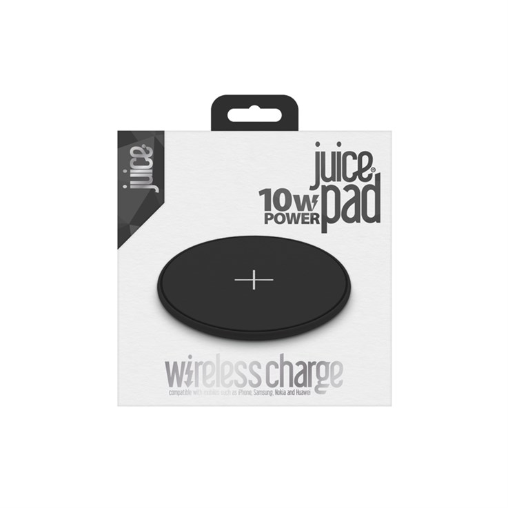Juice Wireless Charging Pad Smartphone Black USB Indoor
