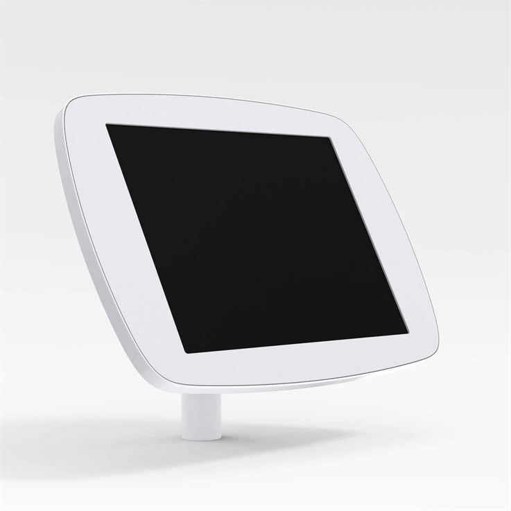 Bouncepad Static 60 | Apple iPad Pro 4th & 5th Gen 12.9 (2020 - 2021) | White | Exposed Front Camera and Home Button