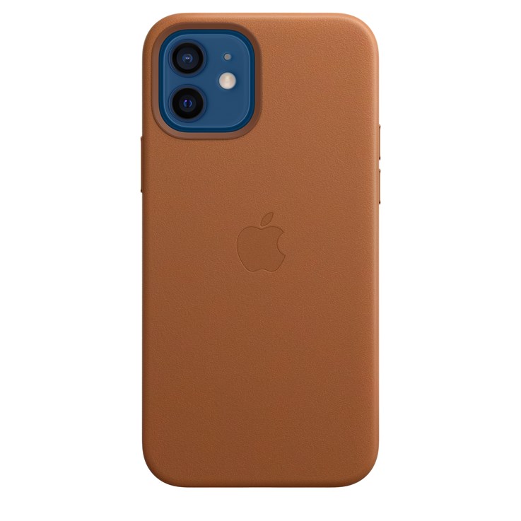 Apple iPhone 12 | 12 Pro Leather Case with MagSafe - Saddle Brown