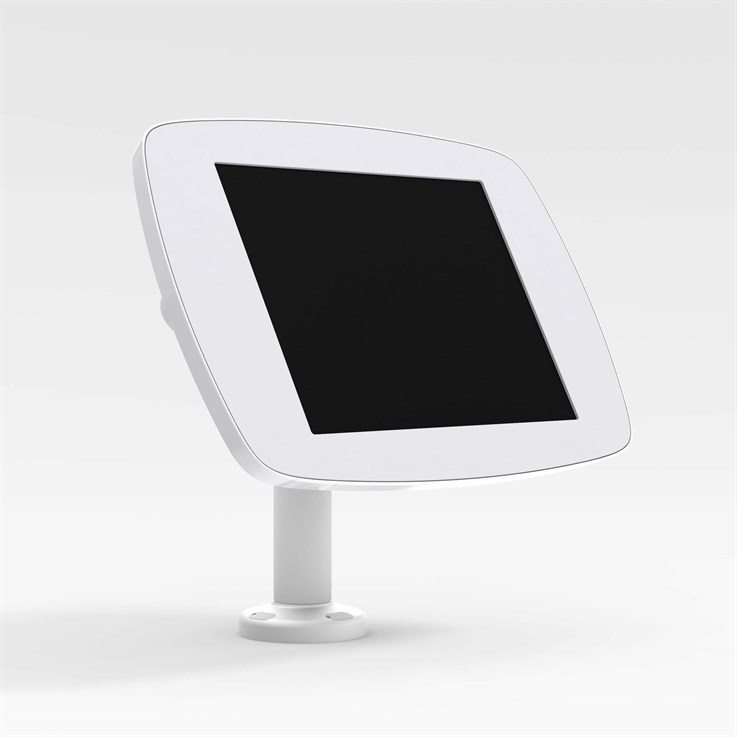 Bouncepad Swivel 60 | Apple iPad 8th Gen 10.2 (2020) | White | Exposed Front Camera and Home Button |