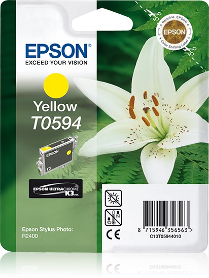 Epson Lily Singlepack Yellow T0594 UltraChrome K3