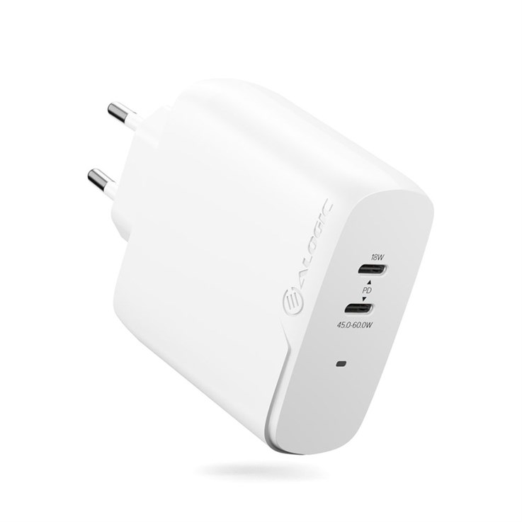 ALOGIC WCG2X63-EU mobile device charger Universal White AC Indoor