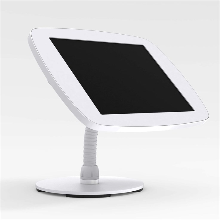 Bouncepad Counter Flex | Apple iPad Pro 4th & 5th Gen 12.9 (2020 - 2021) | White | Exposed Front Camera and Home Button
